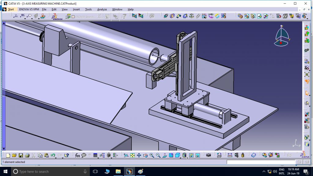Online Pipe Diameter Measuremenet