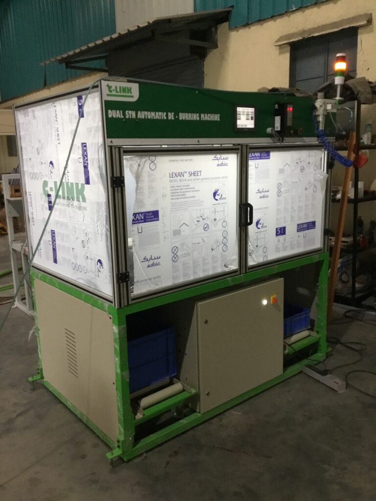 Dual Station Automatic Deburring Machine
